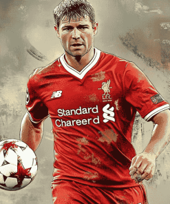 Steven Gerrard Football Legend Diamond Painting