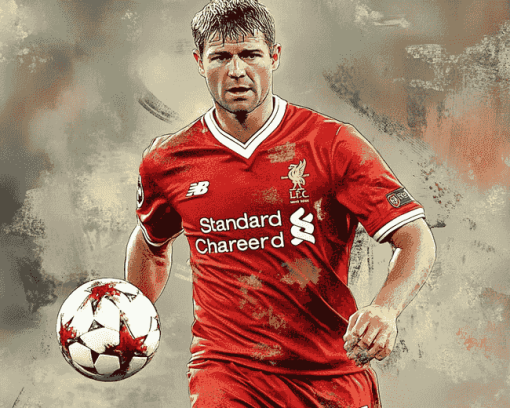 Steven Gerrard Football Legend Diamond Painting