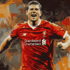 Steven Gerrard Football Legend Diamond Painting