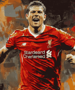 Steven Gerrard Football Legend Diamond Painting