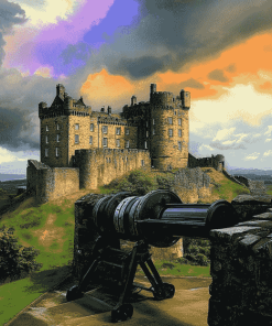 Stirling Castle in Scotland Diamond Painting