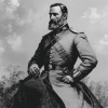 Stonewall Jackson Monochrome Diamond Painting