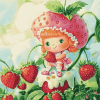 Strawberry Shortcake Classic Diamond Painting