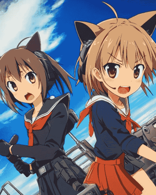 Strike Witches Anime Diamond Painting