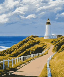 Stunning Cape Otway Lighthouse Diamond Painting