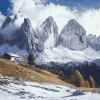 Stunning Dolomites Landscape Diamond Painting