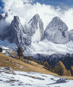 Stunning Dolomites Landscape Diamond Painting