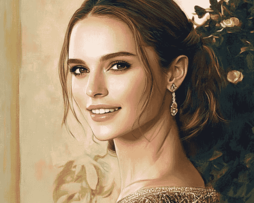 Stunning Natalie Portman Diamond Painting