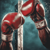 Stylish Boxing Gloves Art Diamond Painting