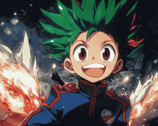 Stylish Gon Freecss Diamond Painting