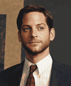 Stylish Tobey Maguire Celebrity Diamond Painting