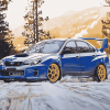 Subaru WRX Racing Diamond Painting