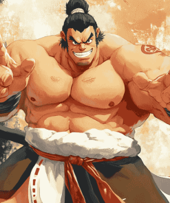 Sumo E Honda Anime Diamond Painting