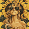 Sunflower Blossom Diamond Painting