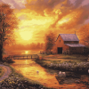 Sunrise Landscape Diamond Painting