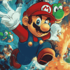 Super Mario Bros Adventure Diamond Painting