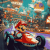 Super Mario Kart Fun Diamond Painting