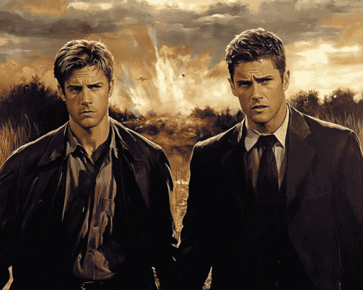 Supernatural Dean and Sam Diamond Painting