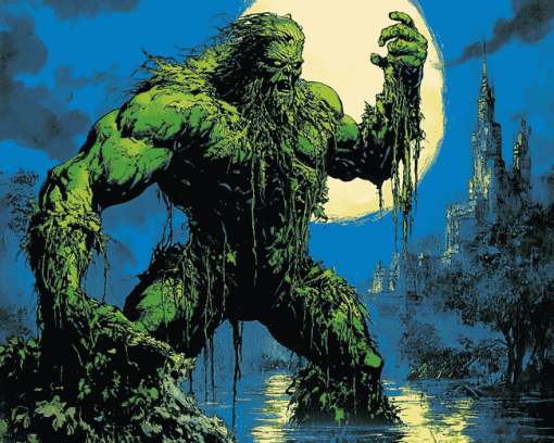 Swamp Thing Fantasy Diamond Painting