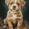 Sweet Cheeks Puppy Diamond Painting