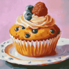 Sweet Muffin Dessert Diamond Painting