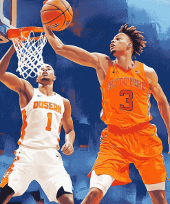 Syracuse Orange Basketball Diamond Painting