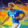 T J Hockenson Football Legend Diamond Painting