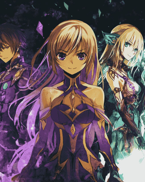 Tales Of Xillia Anime Characters Diamond Painting