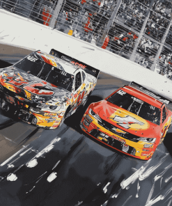 Talladega Racing Cars Diamond Painting