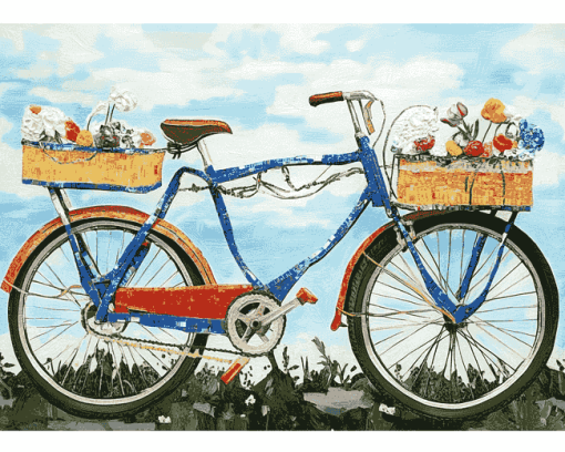 Tandem Bike Adventure Diamond Painting