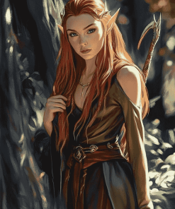 Tauriel Fantasy Fairy Diamond Painting