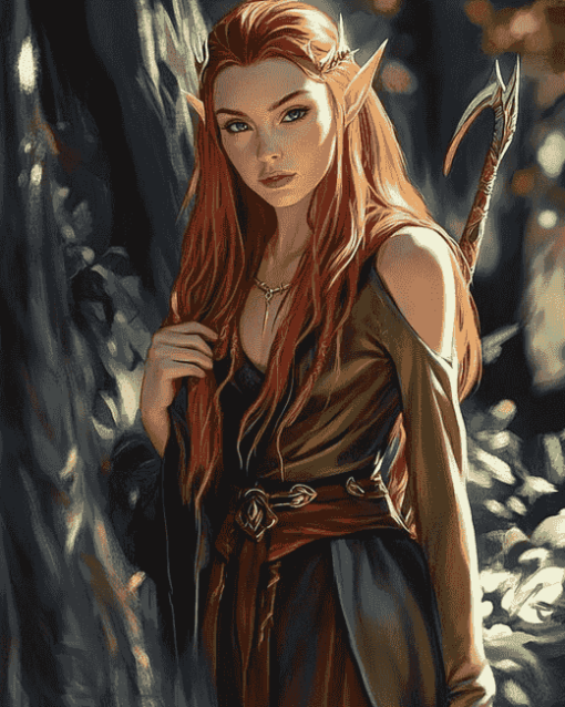 Tauriel Fantasy Fairy Diamond Painting