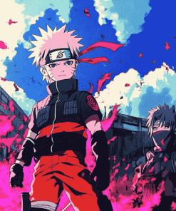 Team 7 Naruto Anime Diamond Painting