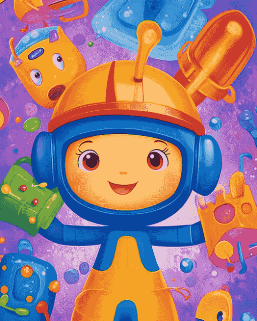 Team Umizoomi Animation Diamond Painting