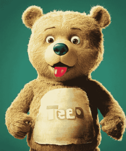 Ted Cartoon Bear Diamond Painting