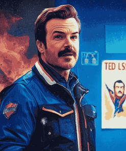 Ted Lasso Inspirational Diamond Painting