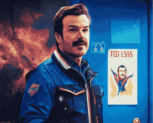 Ted Lasso Inspirational Diamond Painting