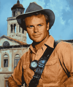 Terence Hill Celebrity Portrait Diamond Painting