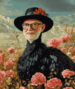 Terry Pratchett Birds Diamond Painting