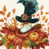 Thanksgiving Ceremony Illustration Diamond Painting