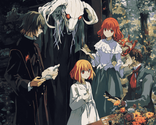 The Ancient Magus Bride Anime Diamond Painting