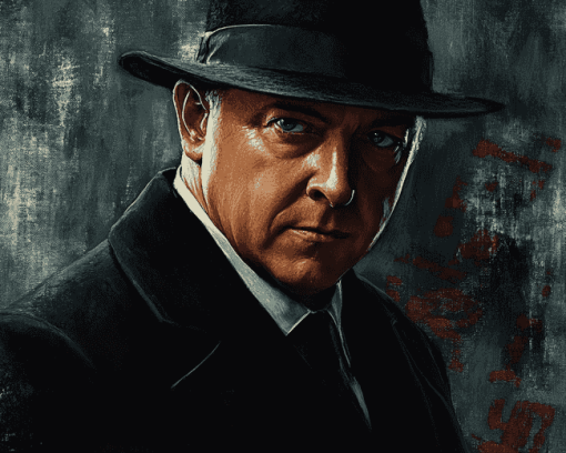 The Blacklist TV Series Diamond Painting