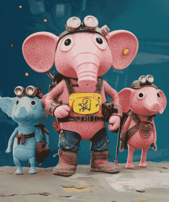 The Clangers Animation Diamond Painting