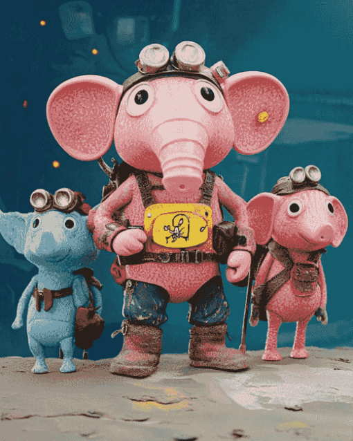 The Clangers Animation Diamond Painting