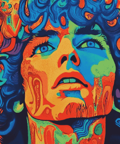 The Doors Psychedelic Art Diamond Painting