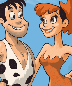 The Flintstones Animated Diamond Painting