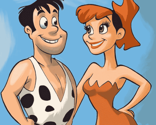 The Flintstones Animated Diamond Painting