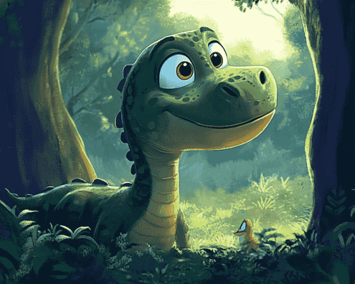 The Good Dinosaur Animated Series Diamond Painting