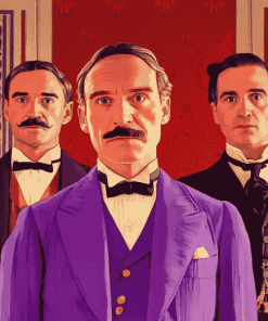 The Grand Budapest Hotel Characters Diamond Painting