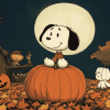 The Great Pumpkin Charlie Animation Diamond Painting